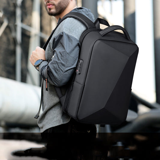 Men's ABS Hard Shell Business Backpack